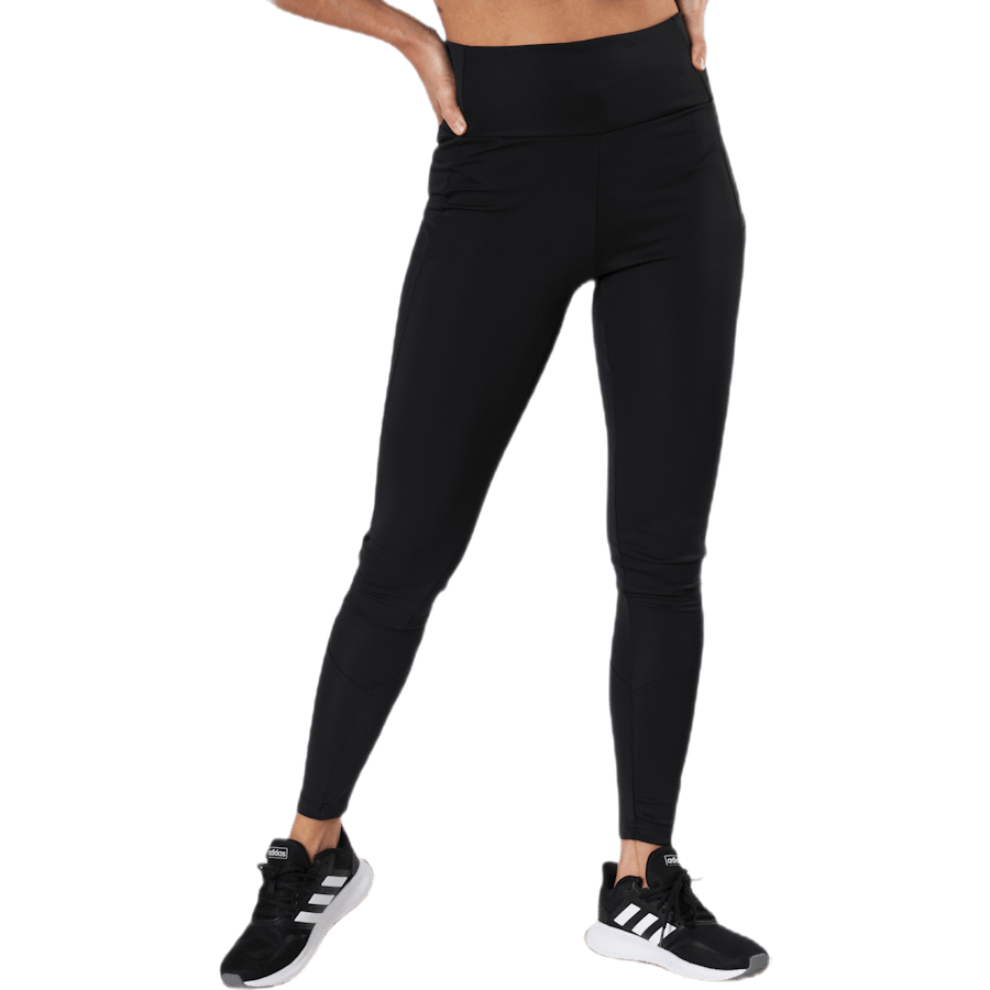 Big Logo Sport Tights Black / Black / White