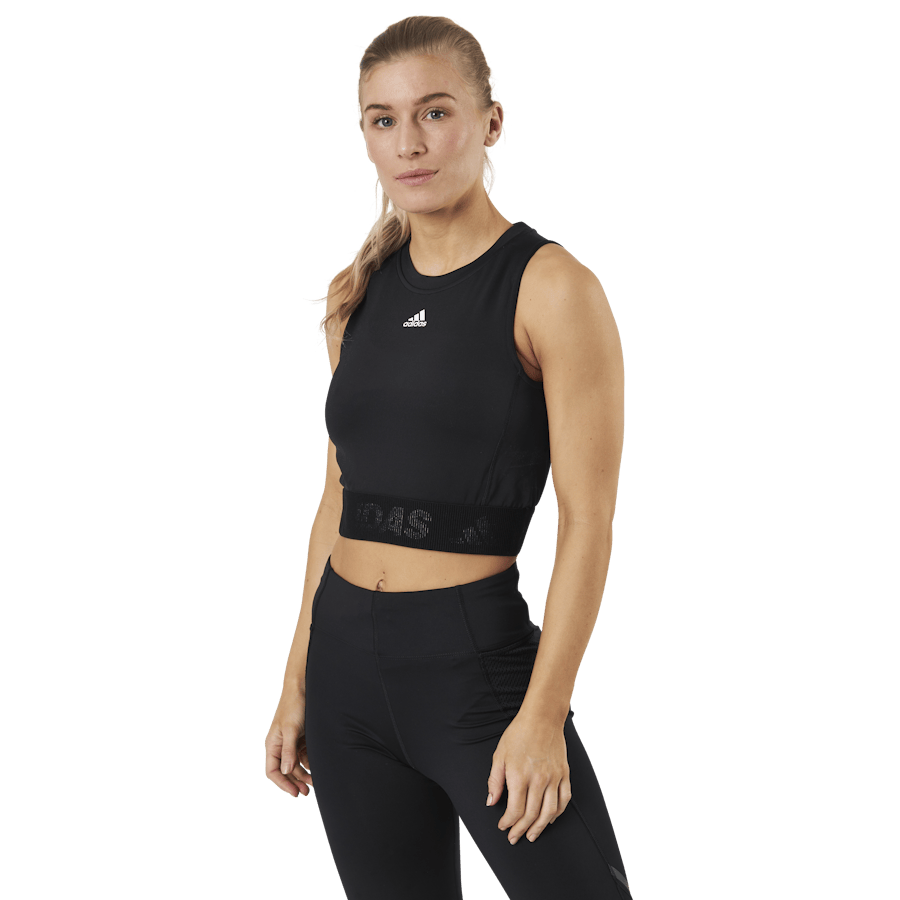 Techfit Crop Black / White - Bild 2