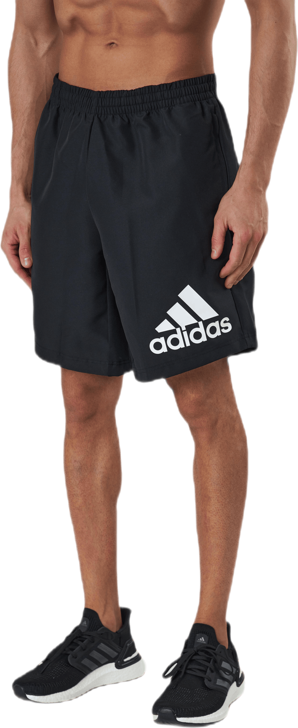 Men Sportphoria Shorts Black / White, Male, Apparels, Shorts, Workout, Black, L