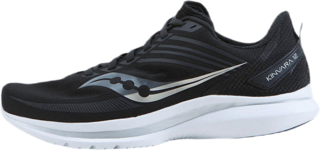 Kinvara 12 Black/Silver, Female, Topánky, Bežecké topánky, Beží, Čierna/Striebro, EU 37,5