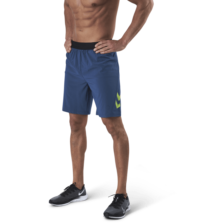 Pro Training Shorts Blue - Bild 4