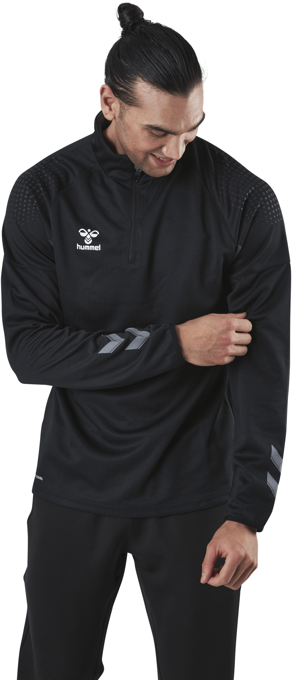 Pro Half Zip Black