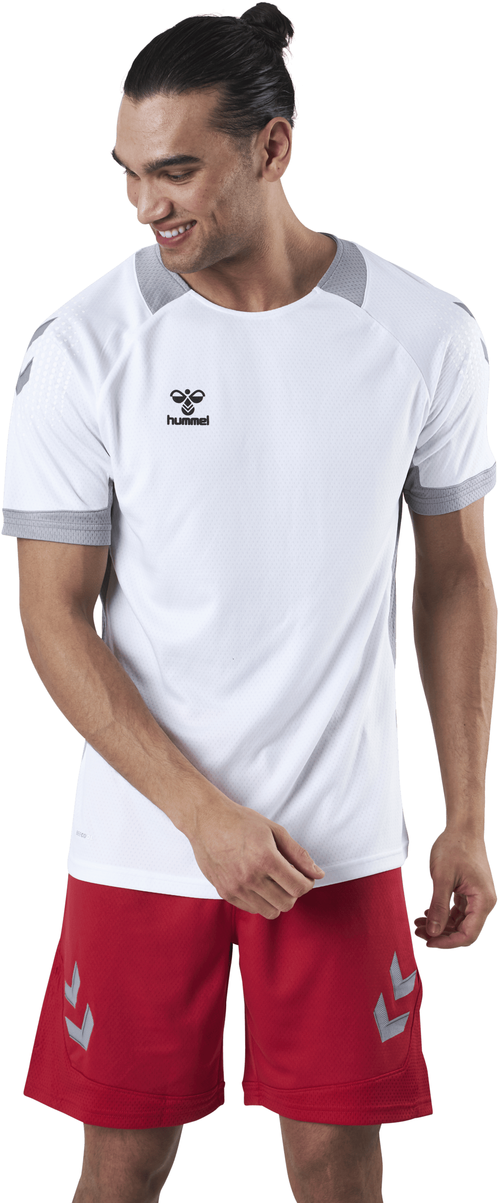 Poly SS Jersey White, Male, Apparels, T-shirt, Soccer, White, L