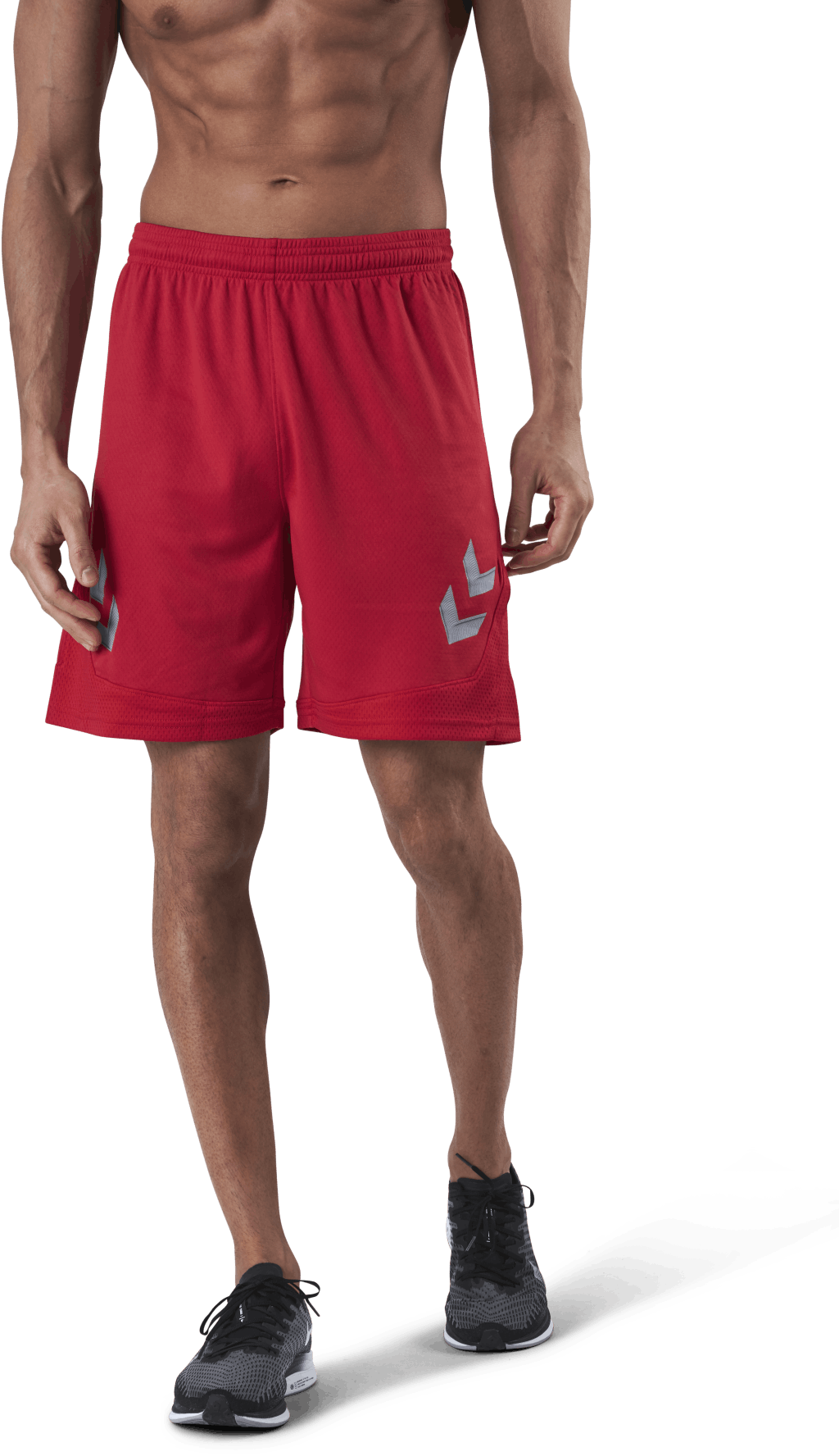 Poly Shorts Red, Male, Abbigliamento, Pantaloncini, Calcio, Rosso, S