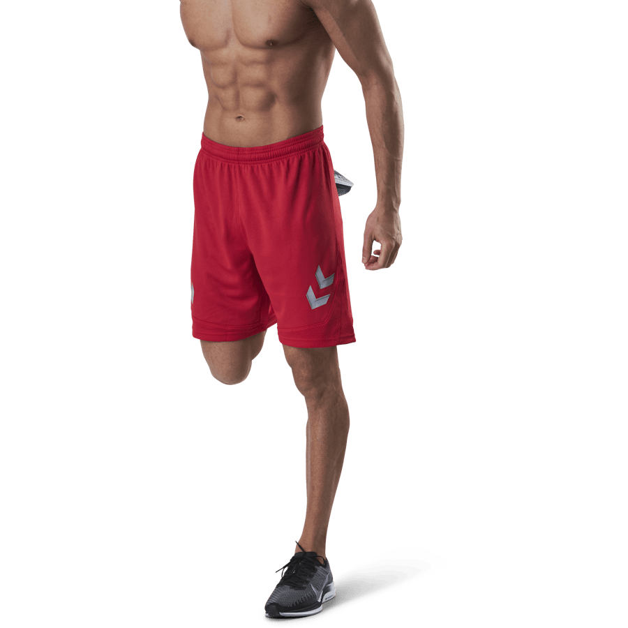 Poly Shorts Red - Bild 4