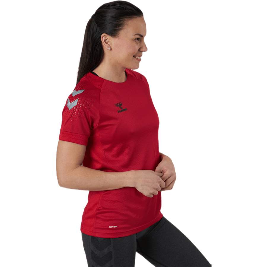 Poly SS Jersey Red - Bild 2