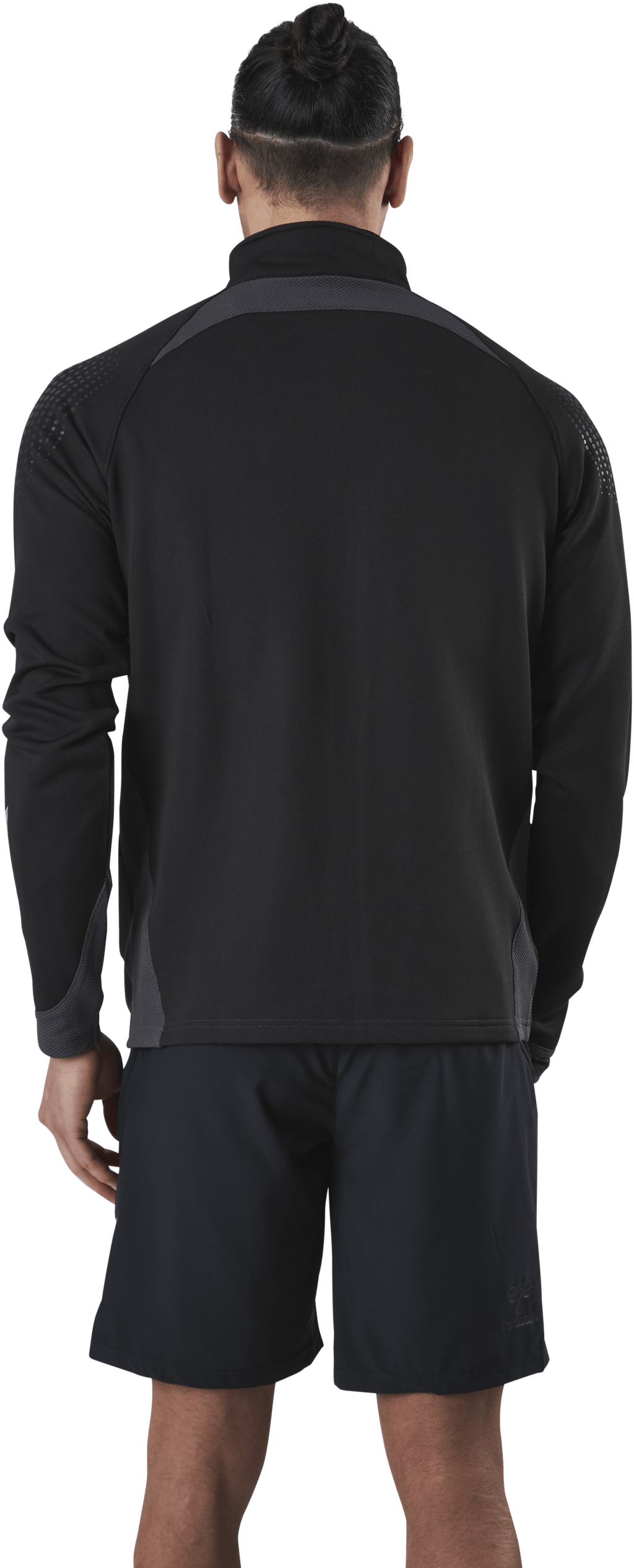 Poly Zip Jacket Black - Bild 3