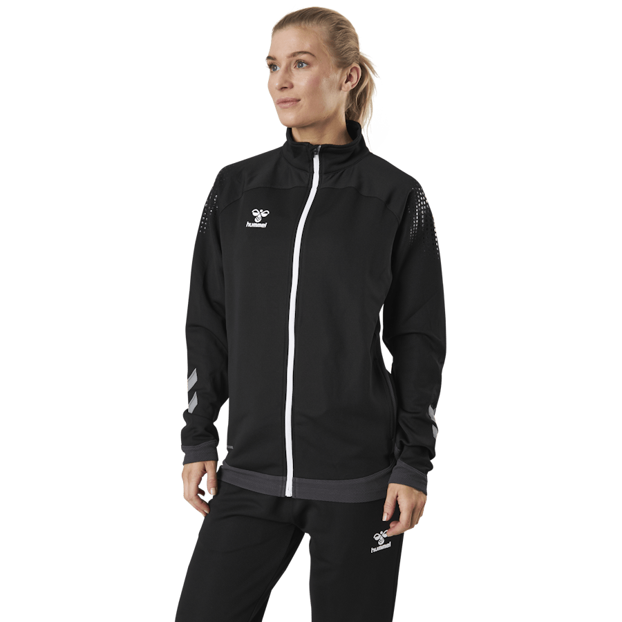 Poly Zip Jacket Black - Bild 2