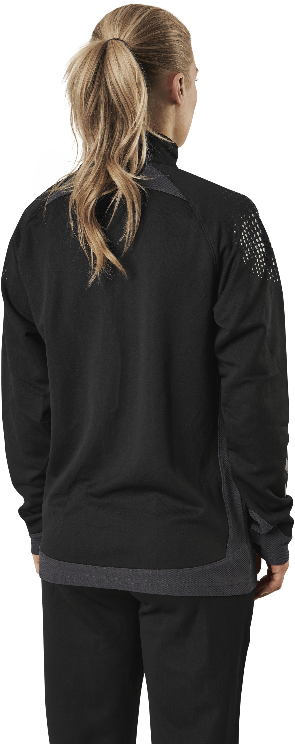 Poly Zip Jacket Black - Bild 3