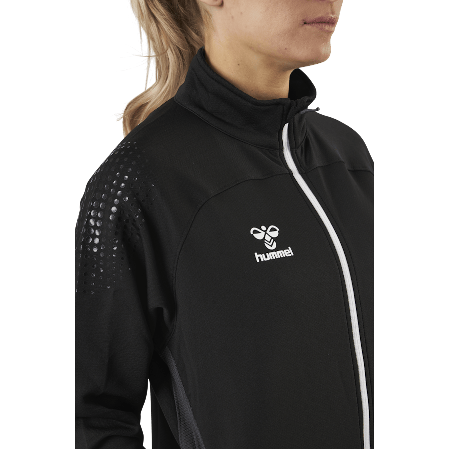 Poly Zip Jacket Black - Bild 4