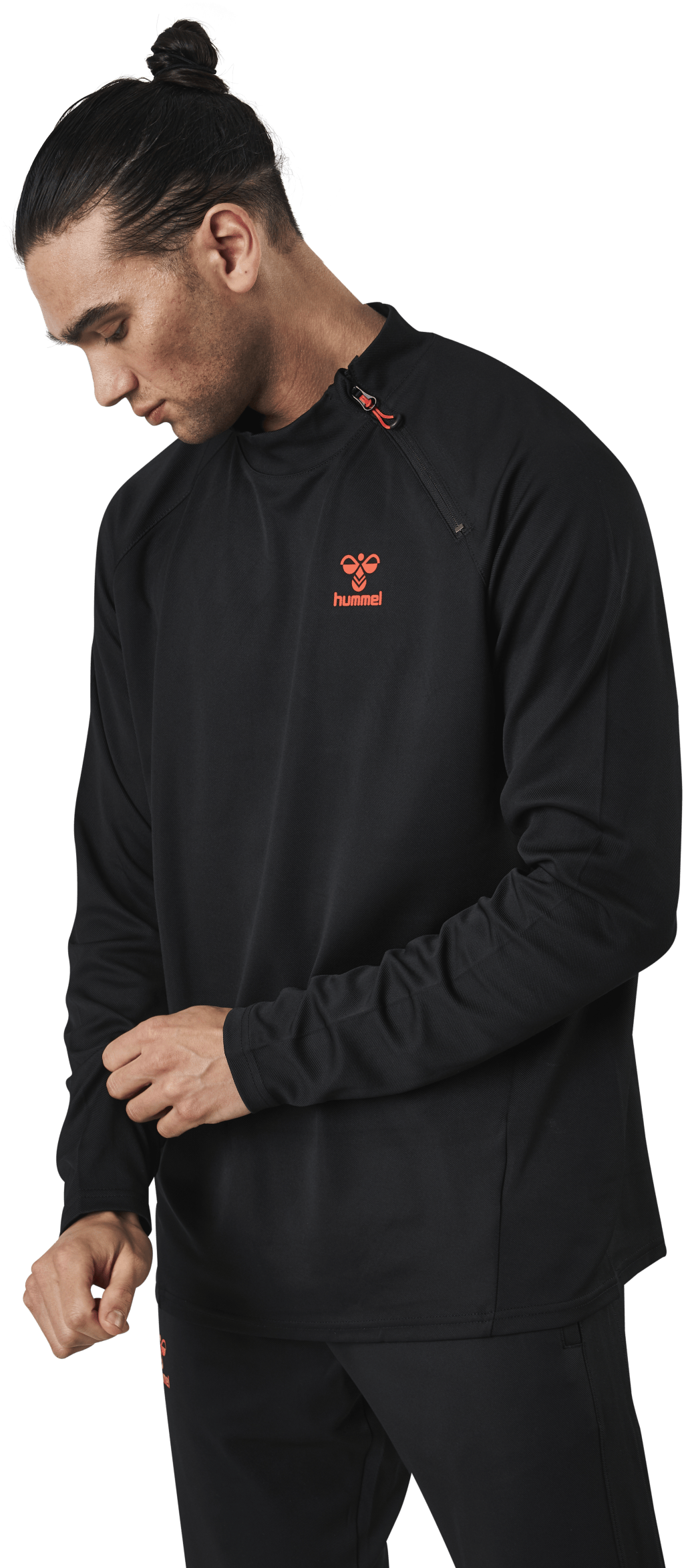 Half Zip Sweat Black