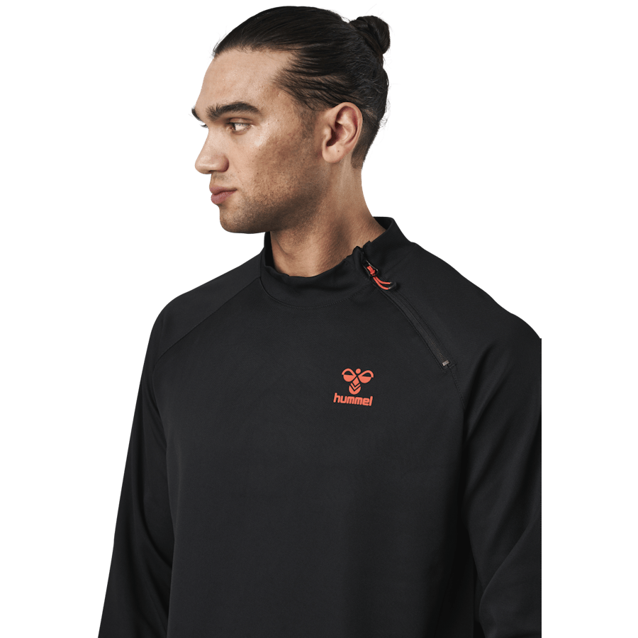 Half Zip Sweat Black - Bild 3