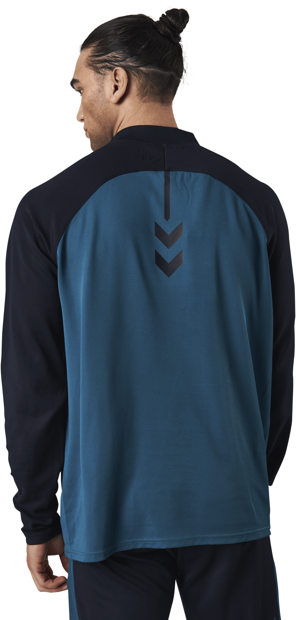 Half Zip Sweat Blue/Grey - Bild 2