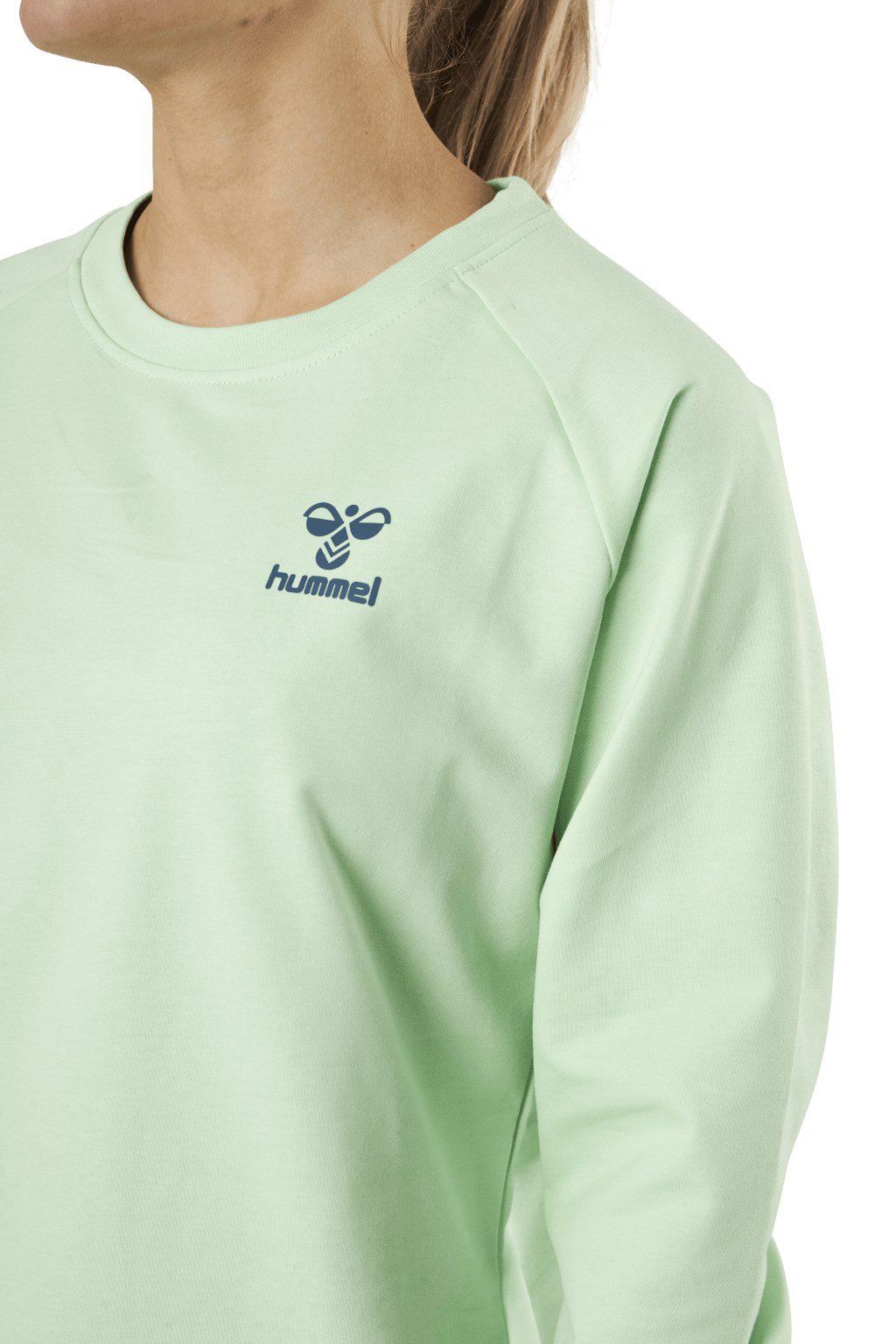Cotton Sweatshirt Blue/Green - Bild 4