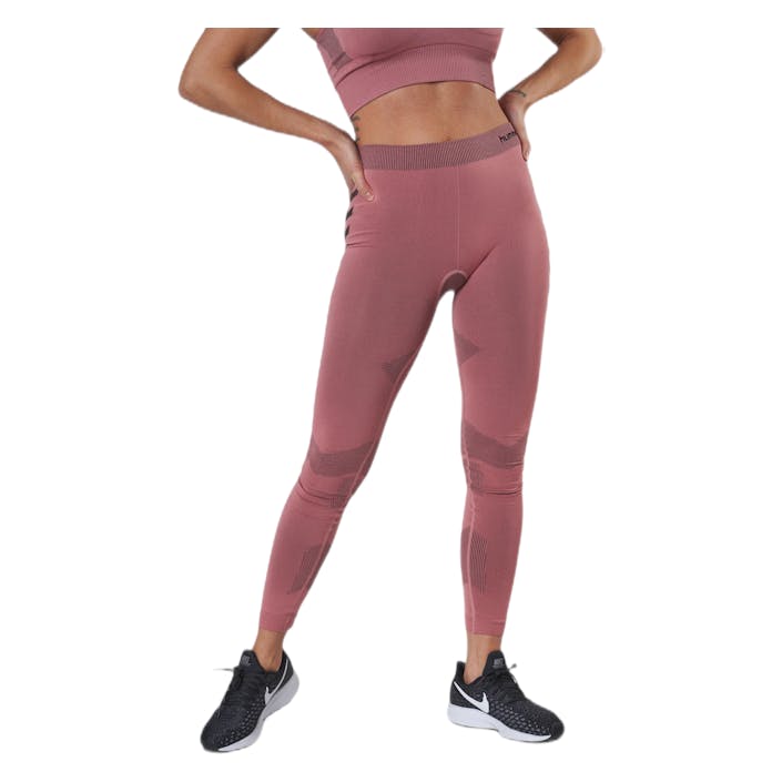 Seamless Training Tights Pink, Female, Vêtements, Leggings, Entraînement, Rose, XL/XXL