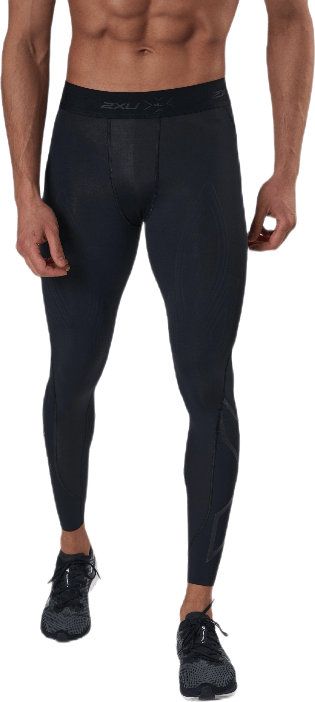 MCS X Training Comp Tights Black, Male, Apparels, Leggings, Workout, Black, L