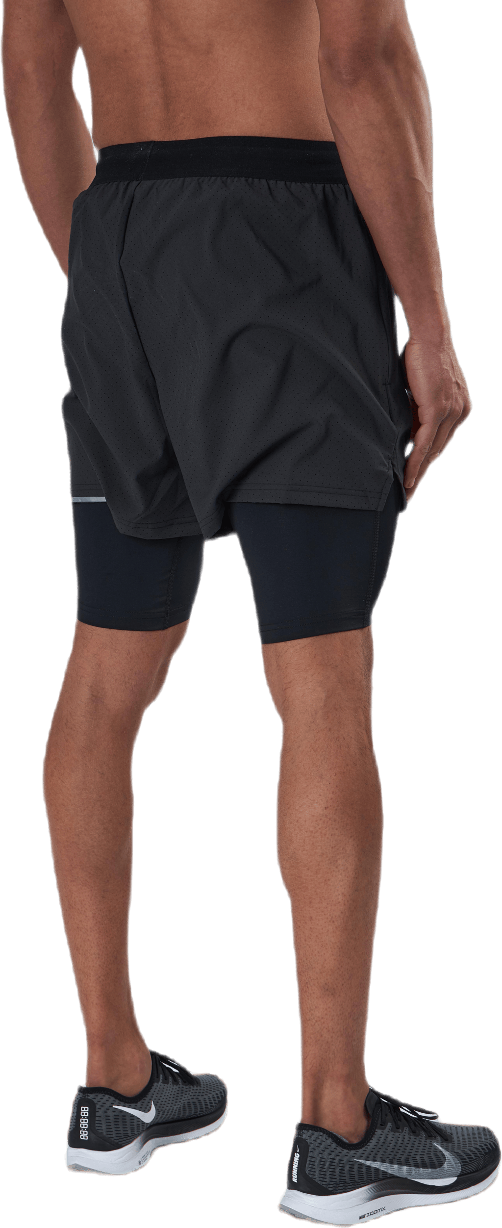 Aero 2-In-1 5" Shorts Black/Silver - Bild 3