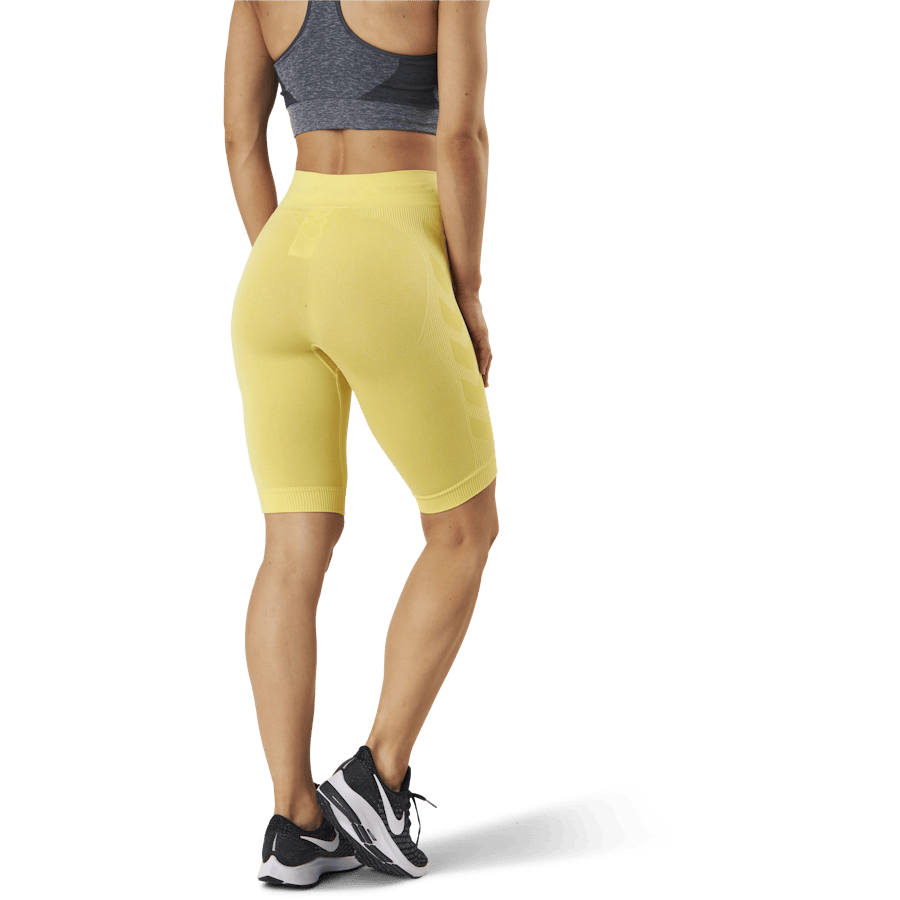 Seamless Cycling Shorts Yellow - Bild 2