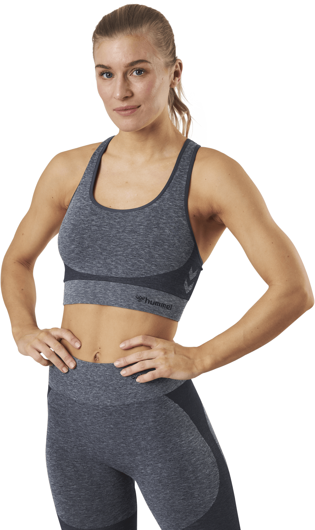 Seamless Sport Top Blue