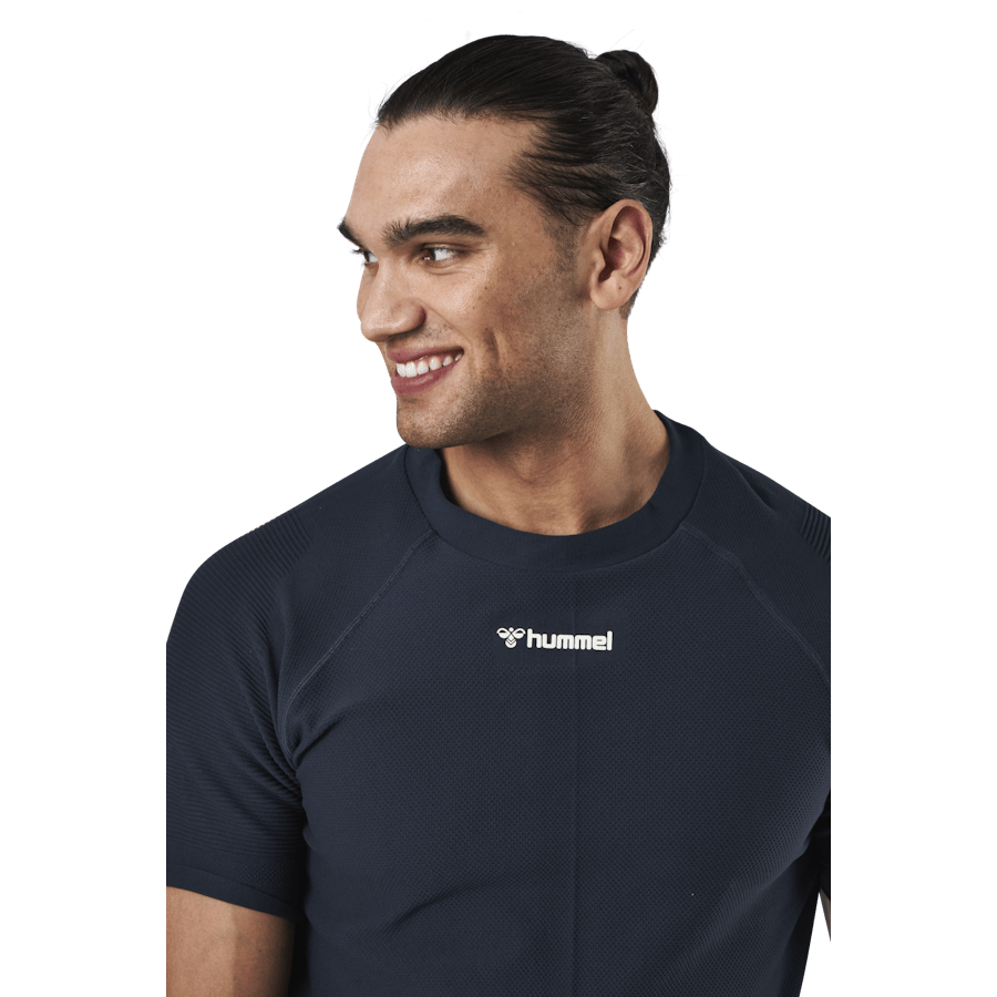 Cube Seamless T-Shirt Blue - Bild 3