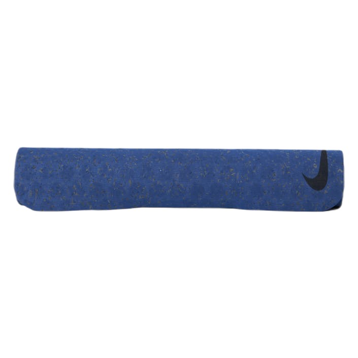 Foundation Yoga Mat 4mm Blue, Unisex, Ekwipunek, Sprzęt treningowy, Yoga, Niebieski, ONESIZE