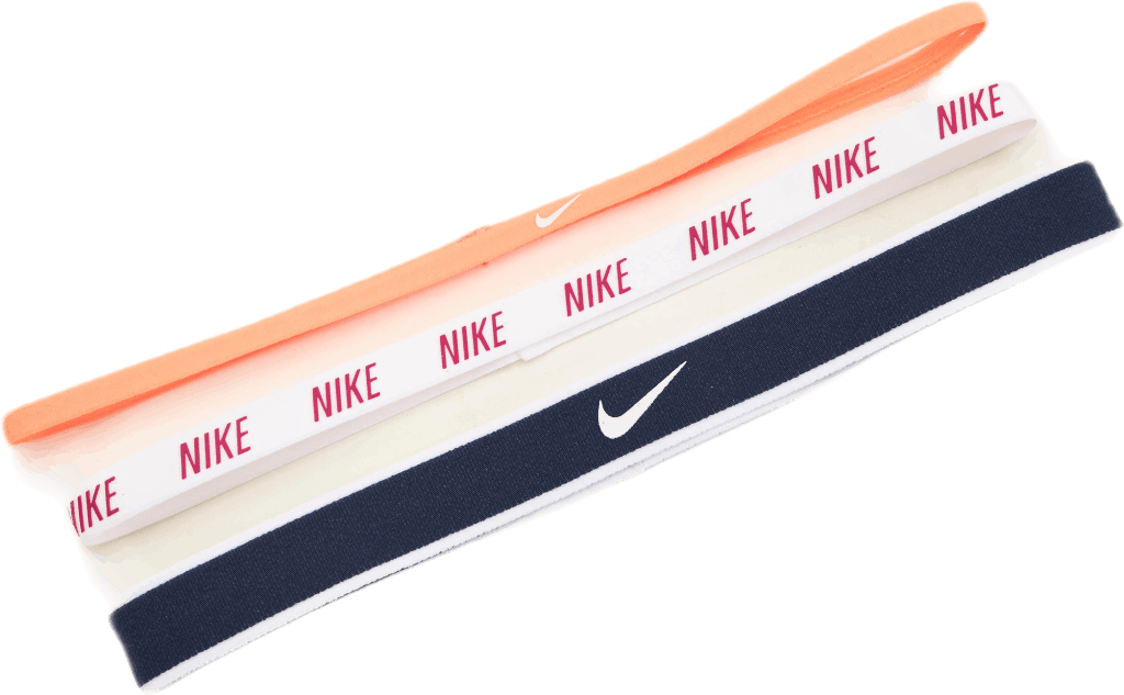 Mixed Width Headbands 3PK Blue/Red, Unisex, Apparels, hats & caps, Workout, Multi color, ONESIZE