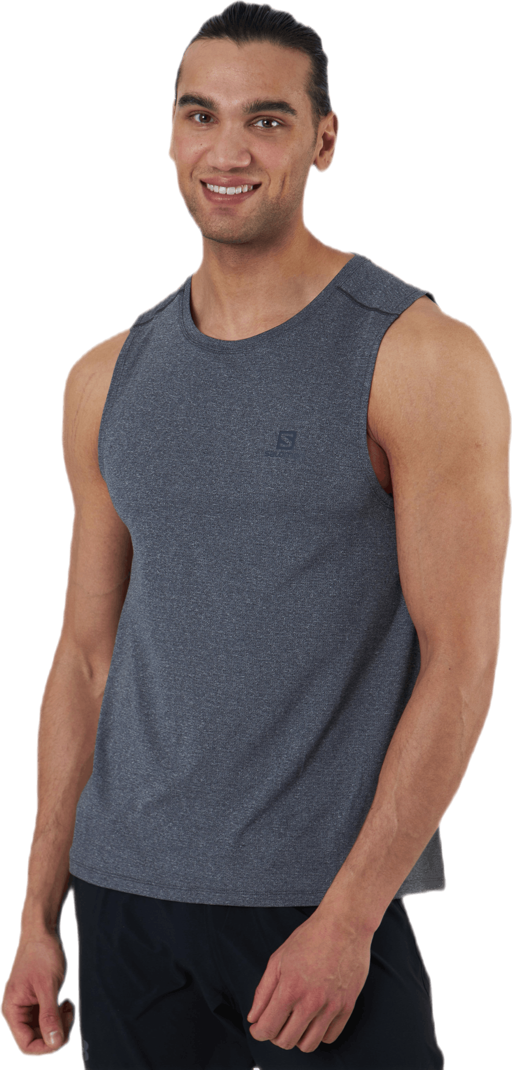 Agile Tank Blue, Male, Apparels, Tops, Running, Blue, XXL