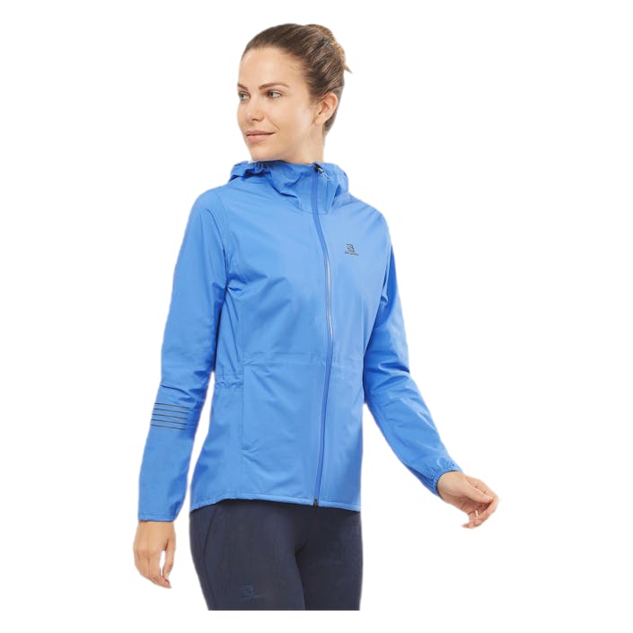 Lightning WP Jkt Blue, Female, Klær, jakker, Løping, Blå, L