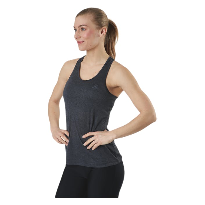 Agile Tank Grey, Female, Odevy, Tričko, Beží, Šedá, M