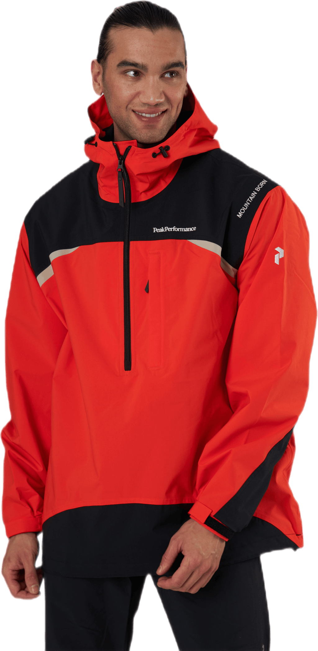 Stowaway Anorak Red, Male, Apparels, jackets, Red, XL