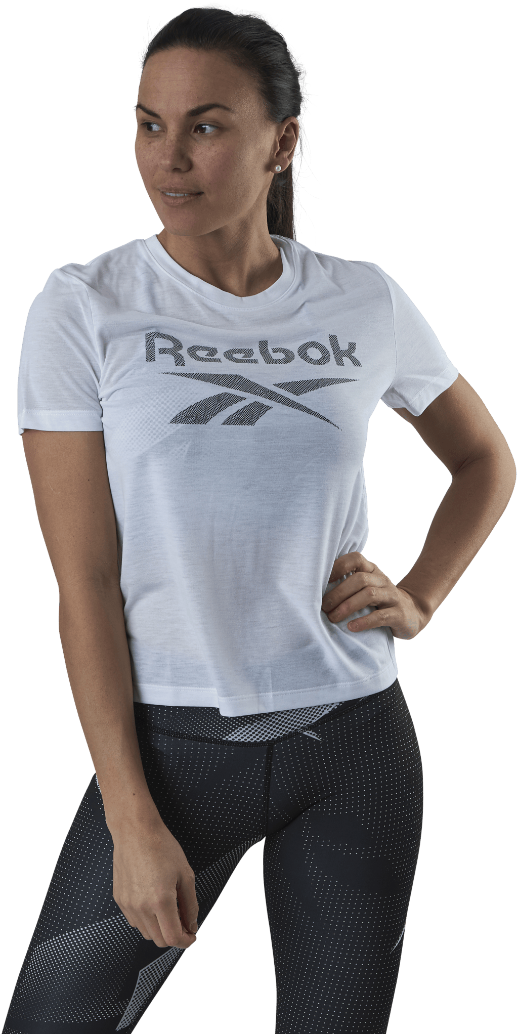 Wor Sup Slim Bl Tee White