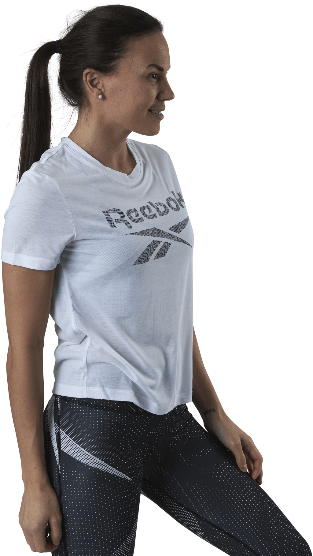 Wor Sup Slim Bl Tee White - Bild 2