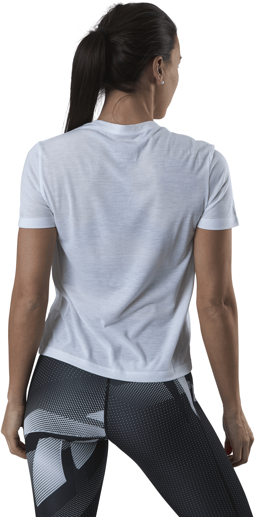 Wor Sup Slim Bl Tee White - Bild 3