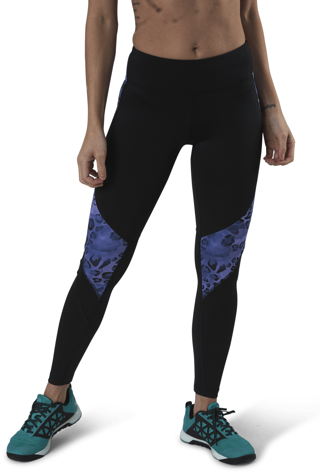 Wor Modern Safari Tight Black, Female, Apparels, Leggings, Workout, Black, L