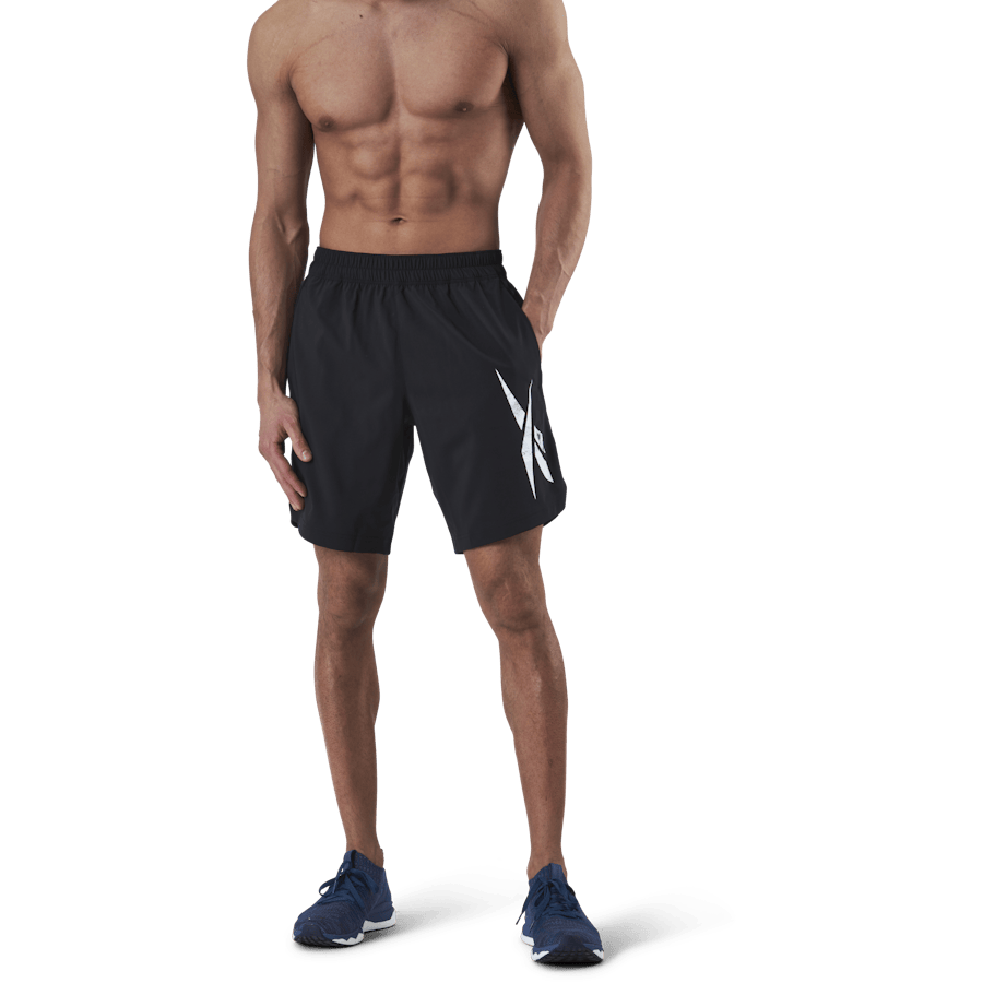 Wor Woven Graphic Short Black