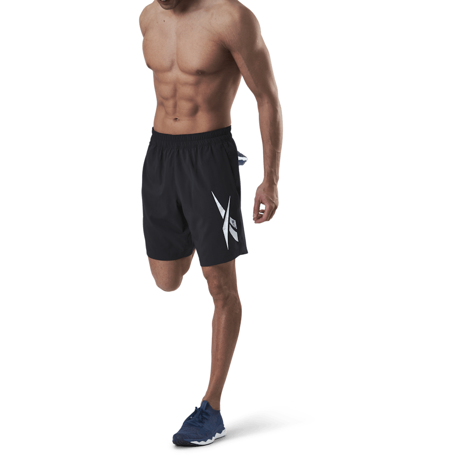 Wor Woven Graphic Short Black - Bild 4