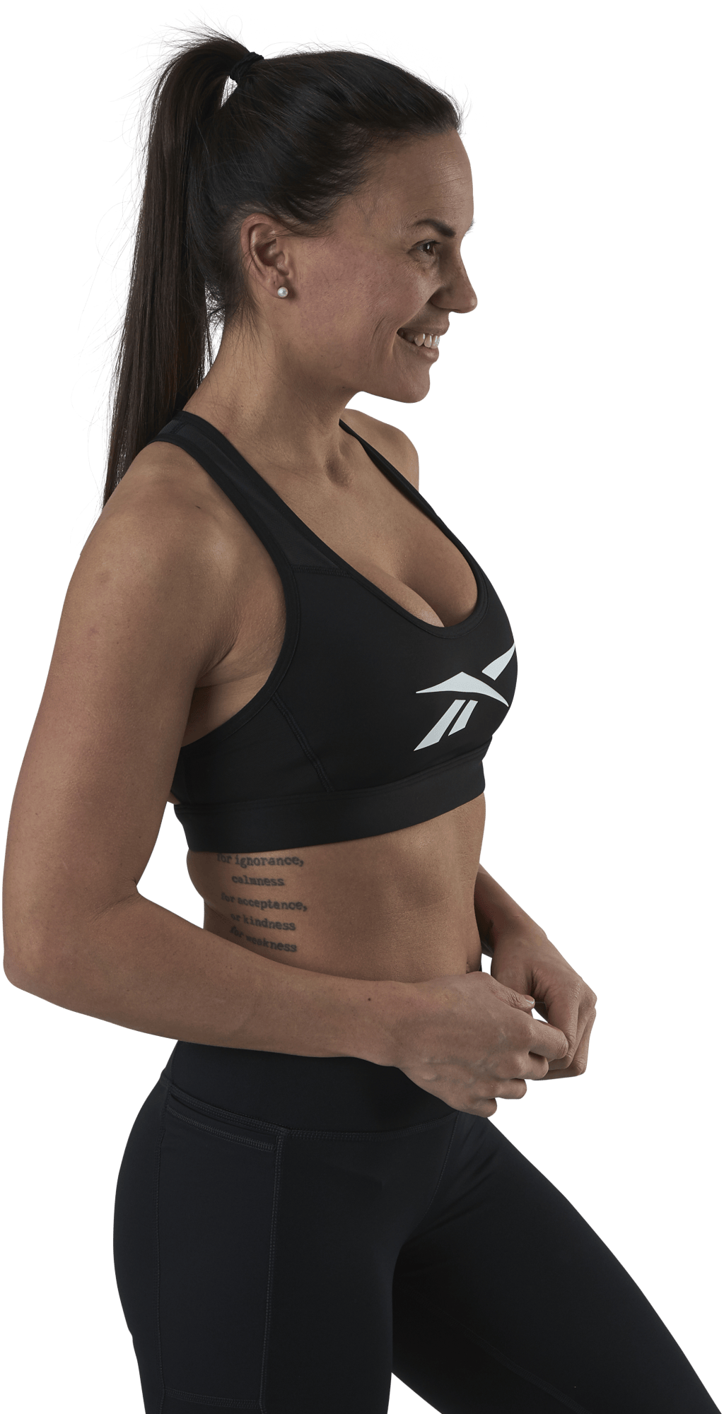 S Lux Racer Pad Bra-Read Black - Bild 2