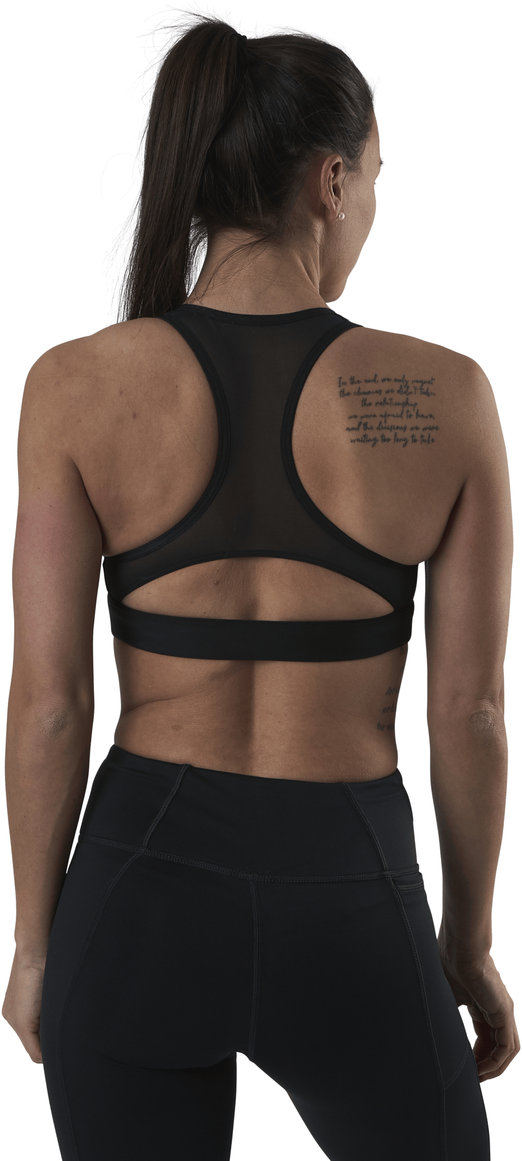 S Lux Racer Pad Bra-Read Black - Bild 3