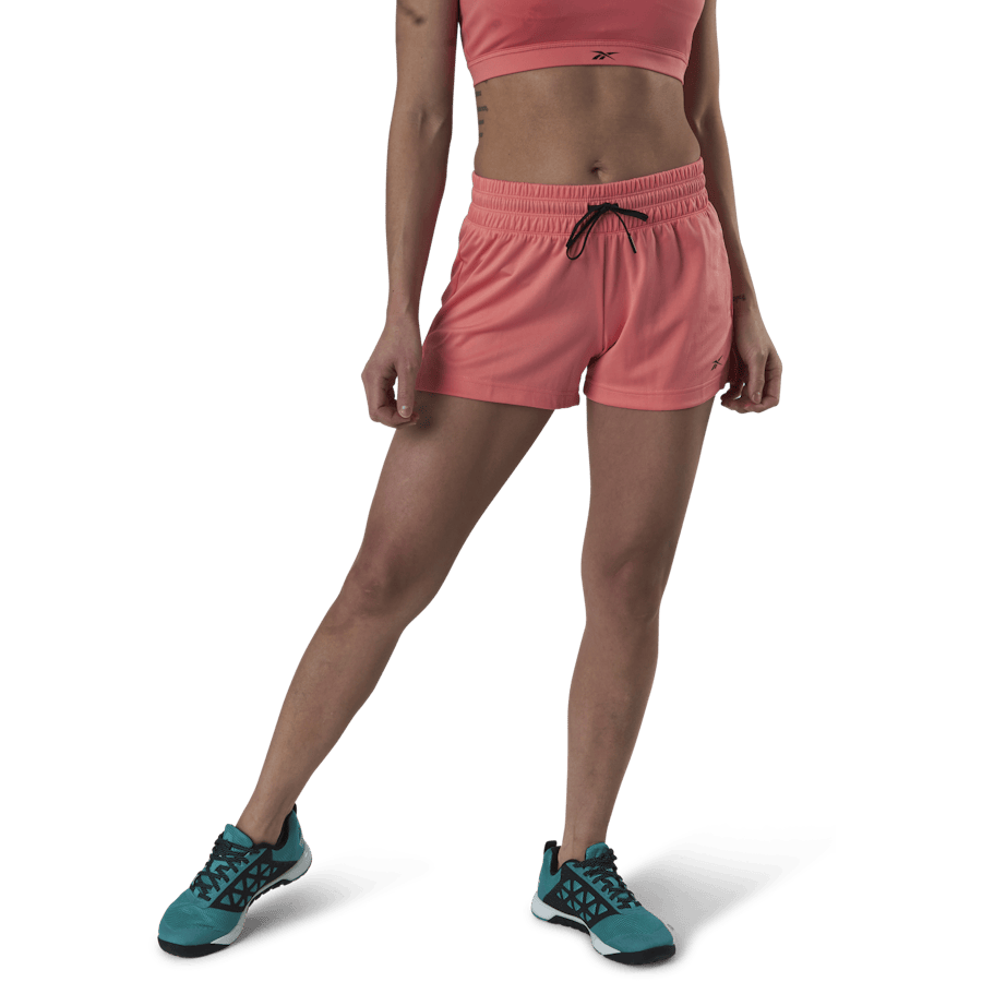 Wor Knit Poly Short Pink