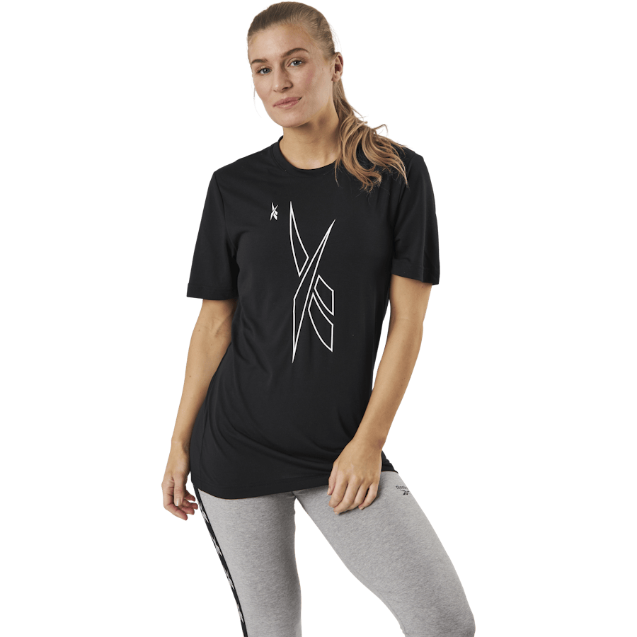 Myt Ss Graphic Tee Black