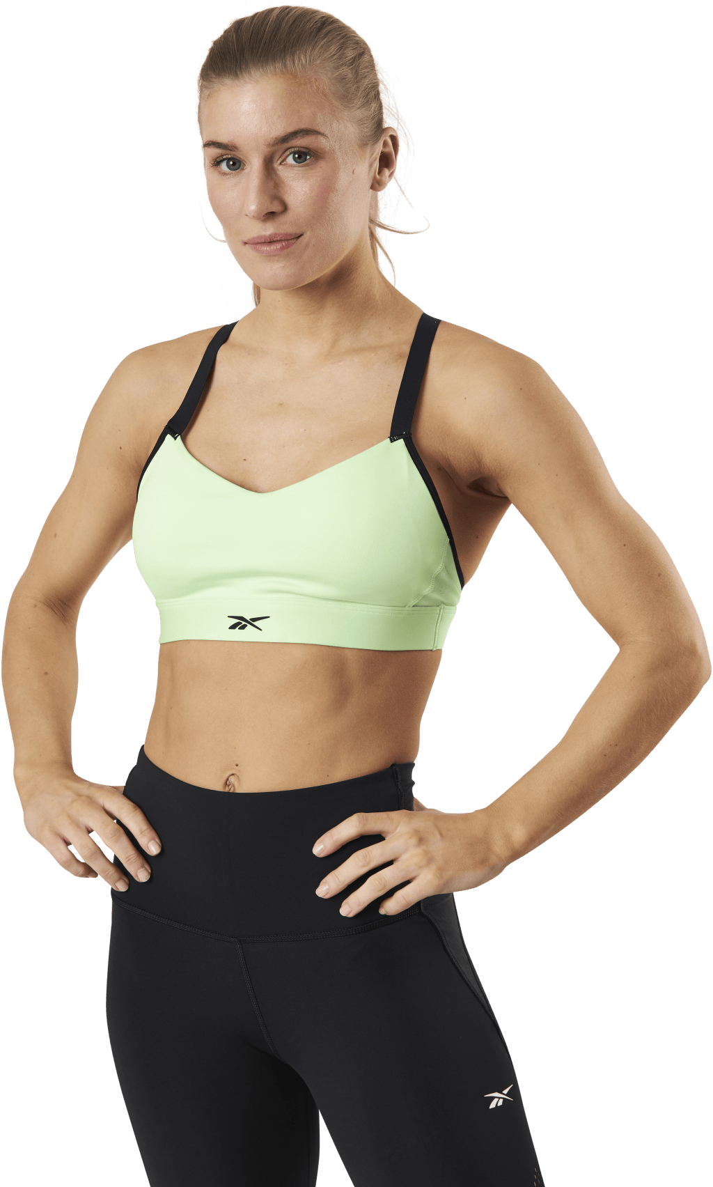 S Lux Strappy Bra Yellow - Bild 2