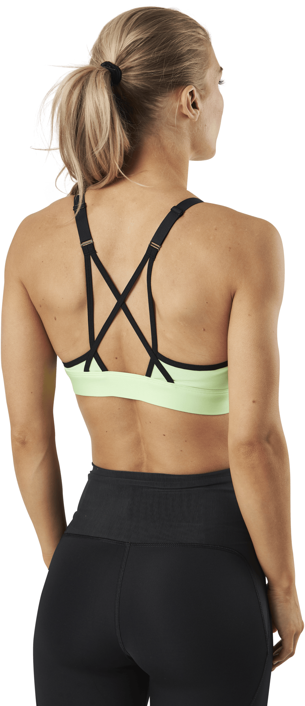 S Lux Strappy Bra Yellow - Bild 3