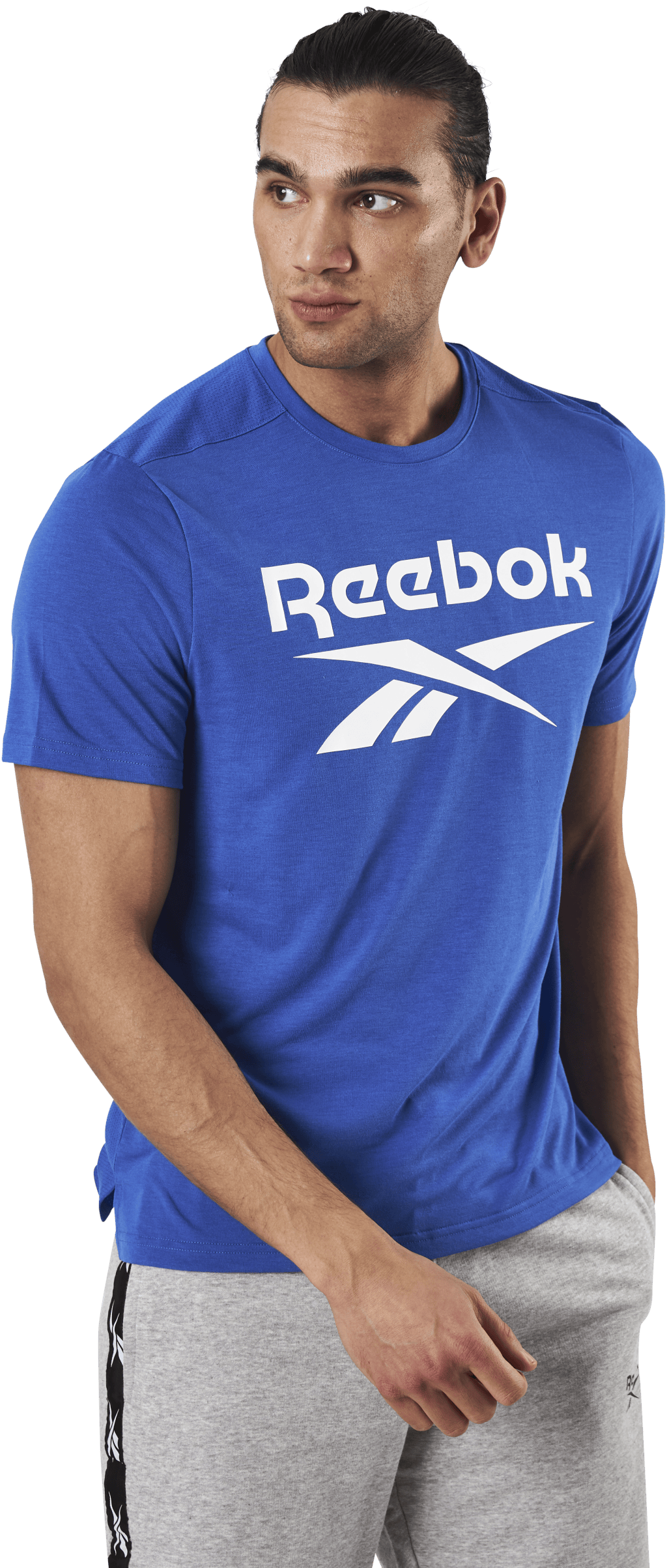 Wor Sup Graphic SS Tee Blue, Male, Apparels, T-shirt, Workout, Blue, XL