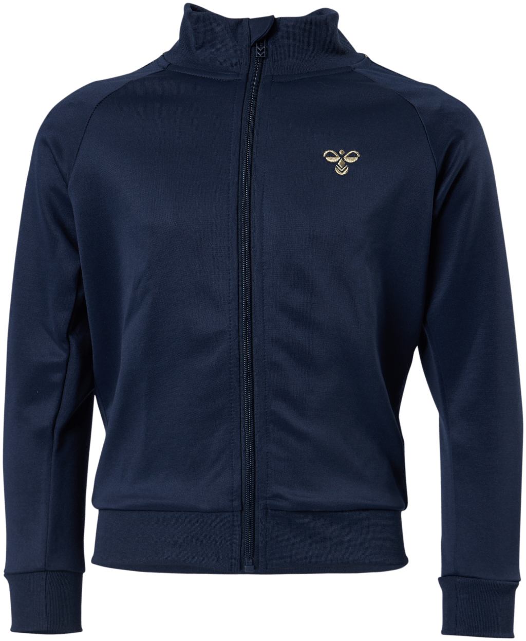 Junior Kick Zip Jacket Blue/Gold, Unisex, Apparels, Shirts, Blue/Gold, 146