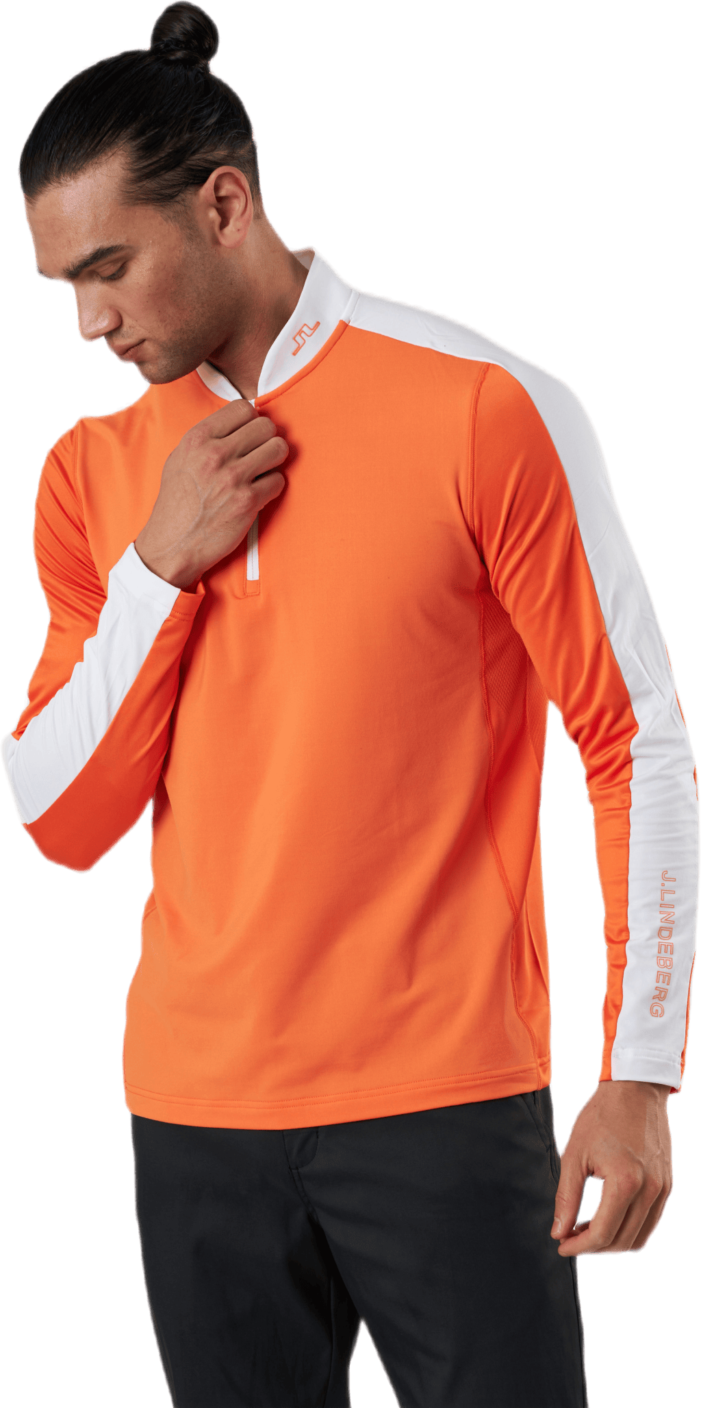 Ry Golf Mid Layer Orange, Male, Apparels, Shirts, Golf, Orange, L