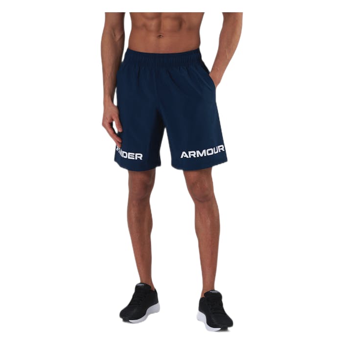 Woven Graphic WM Short Blue, Male, Apparels, Shorts, Workout, Blue, XXL