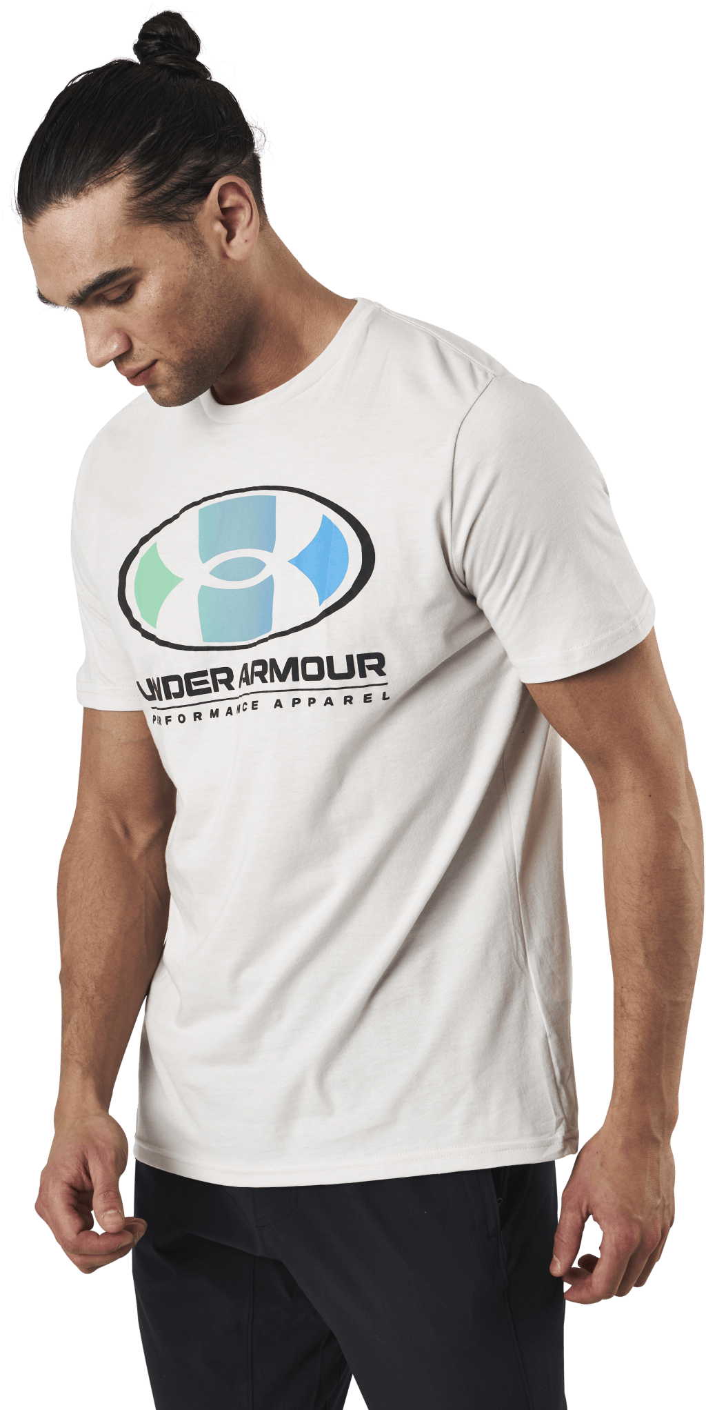 Lockertag SS White, Male, Klær, T skjorte, Trening, Hvit, L