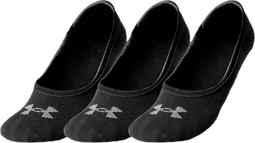 Essential Lolo Liner 3 Pk Black, Unisex, Apparels, Socks, Workout, Black, L