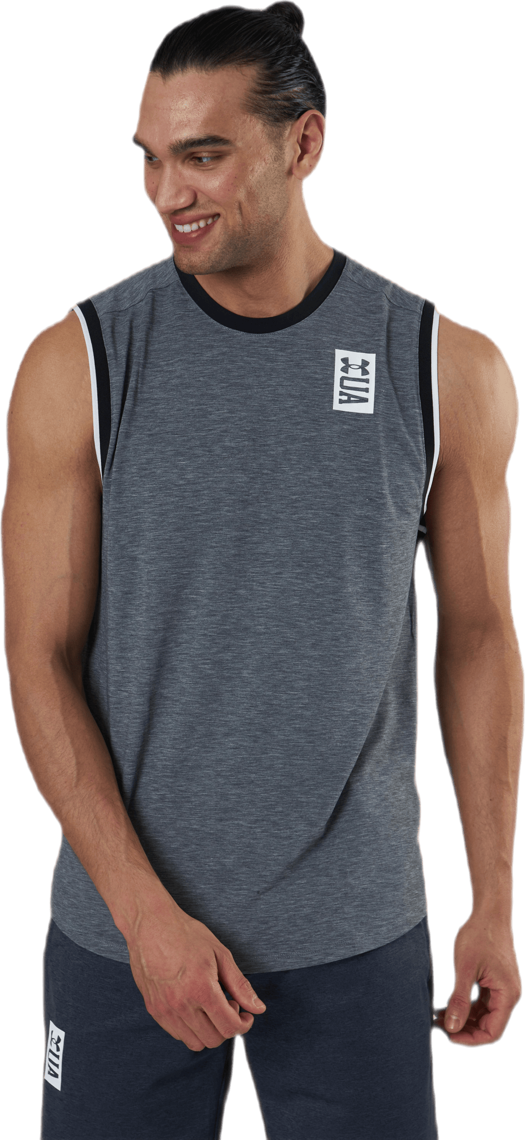 Recover Sleeveless Black, Male, Apparels, Tops, Workout, Black, XL