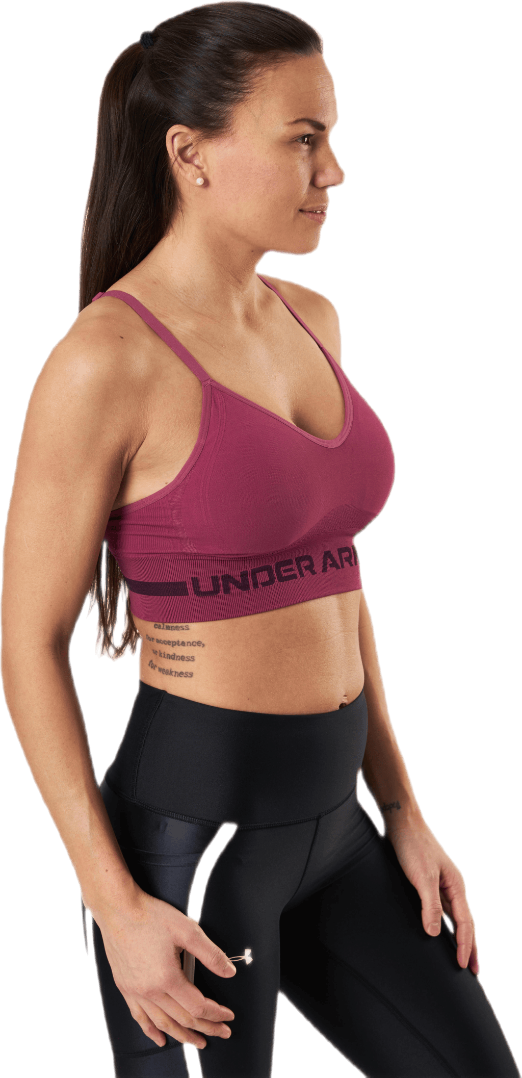 Seamless Low Long Bra Pink - Bild 2